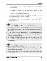 Preview for 5 page of HAEGER CM-68B.007A User Instructions