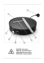 Preview for 2 page of HAEGER Creperie MC-100.001A Manual