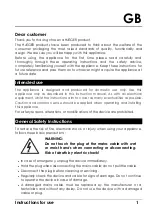 Preview for 3 page of HAEGER DE-010.010A User Instructions