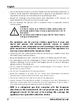 Preview for 4 page of HAEGER DE-010.010A User Instructions