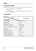 Preview for 12 page of HAEGER DE-016.008A User Instructions