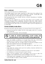 Preview for 3 page of HAEGER Elan IX OH-009.006A User Instructions