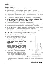 Предварительный просмотр 6 страницы HAEGER FC-563.004A User Instructions