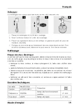 Предварительный просмотр 21 страницы HAEGER HB-400-012A User Instructions