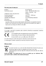 Preview for 29 page of HAEGER HC-WR3.007B User Instructions