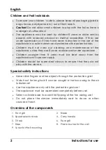 Preview for 4 page of HAEGER Hover Plus FF-020.005A User Instructions