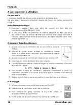 Preview for 20 page of HAEGER Hover Plus FF-020.005A User Instructions