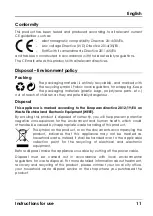 Preview for 13 page of HAEGER HP-IND.002A User Instructions