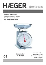 Preview for 1 page of HAEGER KS-MEC.005A User Instructions