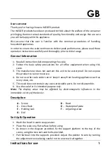 Предварительный просмотр 3 страницы HAEGER KS-MEC.005A User Instructions