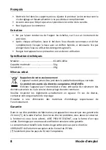 Preview for 10 page of HAEGER KS-MEC.005A User Instructions