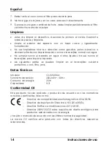 Preview for 16 page of HAEGER Little Juice CJ-025 006A User Instructions