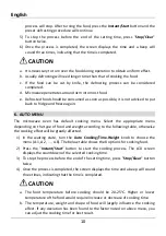 Preview for 12 page of HAEGER Magic Micro 26 Instruction Manual