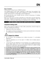 Preview for 3 page of HAEGER Marbella Instruction Manual