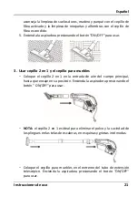 Preview for 23 page of HAEGER Mercury 600 User Instructions