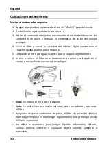 Preview for 24 page of HAEGER Mercury 600 User Instructions