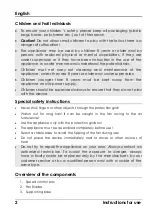 Preview for 4 page of HAEGER New Tornado FF-018.006A User Instructions