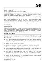 Preview for 3 page of HAEGER Pro Juice CJ-160.005A User Instructions