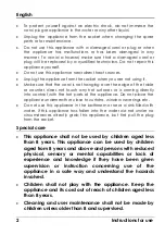 Preview for 4 page of HAEGER Pro Juice CJ-160.005A User Instructions