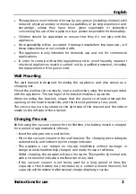 Предварительный просмотр 4 страницы HAEGER PV-40B.001A User Instructions