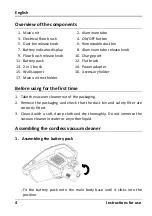 Предварительный просмотр 6 страницы HAEGER Saturn 22.2V User Instructions