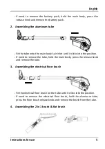 Предварительный просмотр 7 страницы HAEGER Saturn 22.2V User Instructions