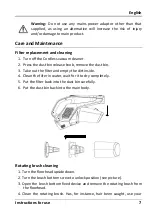 Предварительный просмотр 9 страницы HAEGER Saturn 22.2V User Instructions