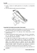 Предварительный просмотр 30 страницы HAEGER Saturn 22.2V User Instructions