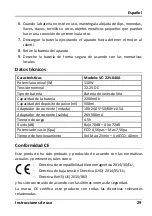 Предварительный просмотр 31 страницы HAEGER Saturn 22.2V User Instructions