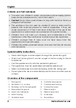 Preview for 4 page of HAEGER SF-16B.007A User Instructions