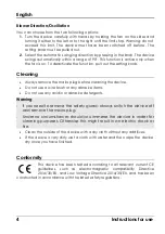 Preview for 6 page of HAEGER SF-16B.007A User Instructions