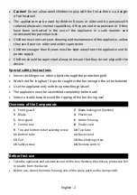 Preview for 4 page of HAEGER SF-16R.013A User Instructions