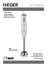 HAEGER Slim HB-30W.009B User Instructions preview