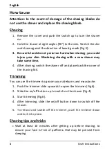 Preview for 8 page of HAEGER SM-3CB.004B User Instructions