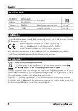 Предварительный просмотр 6 страницы HAEGER Super Wand HB-10S.022A User Instructions