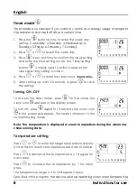 Preview for 10 page of HAEGER TE-100.001A User Instructions