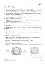 Preview for 5 page of HAEGER TF-029 003A User Instructions