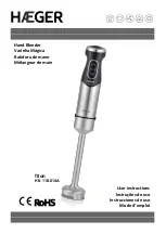 HAEGER Titan HB-11B.014A User Instructions preview