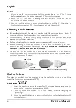 Предварительный просмотр 6 страницы HAEGER UB-070.001A User Instructions