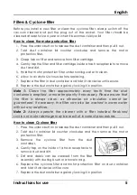 Preview for 7 page of HAEGER VC-70C.042A User Instructions