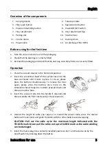 Предварительный просмотр 5 страницы HAEGER VC-75B.039A User Instructions