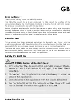 Preview for 3 page of HAEGER VC-W&D.038A User Instructions