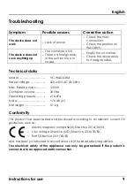 Preview for 11 page of HAEGER VC-W&D.038A User Instructions