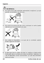 Preview for 26 page of HAEGER VC-W&D.038A User Instructions