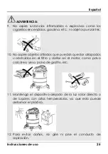 Preview for 27 page of HAEGER VC-W&D.038A User Instructions