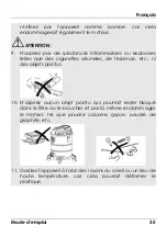 Preview for 37 page of HAEGER VC-W&D.038A User Instructions