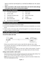 Preview for 5 page of HAEGER Venus 600 User Instructions