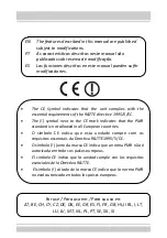 Preview for 2 page of HAEGER Xplorer FX-30 User Manual