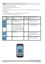 Preview for 4 page of Haehne PAD2 Operating Manual