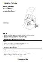 HAEMMERLIN 340001101 Owner'S Manual preview